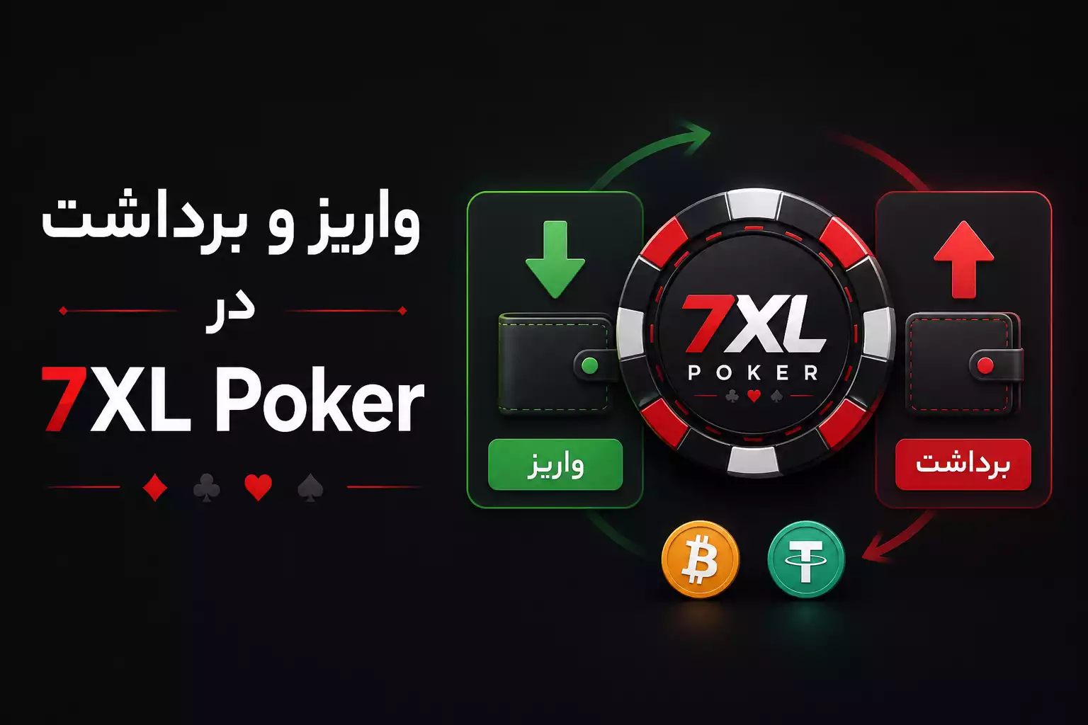 واریز و برداشت در 7XL Poker